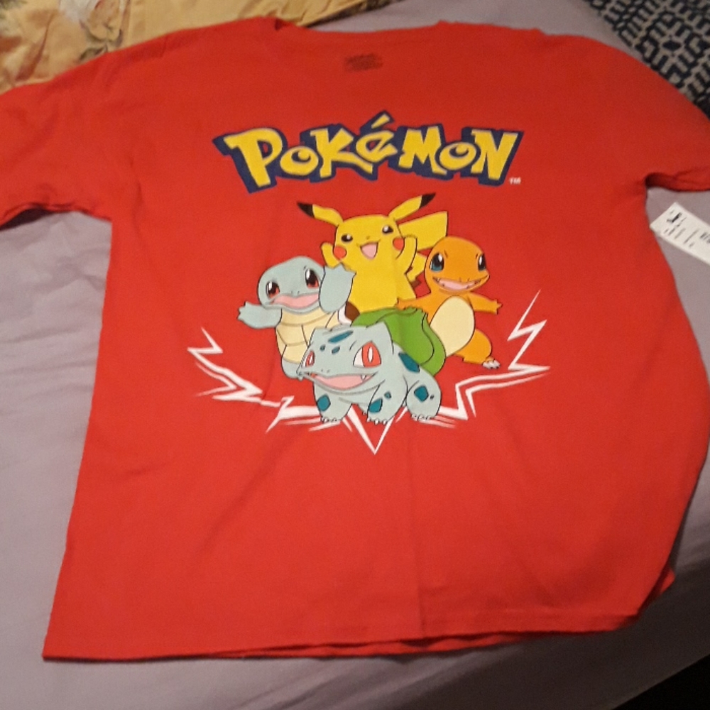 Boys XL Pokemon Shirt NWT